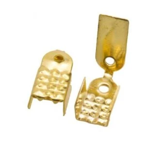 Veterklem 11x 13 x 4,5mm antiek goud van DREAMBEADS P508