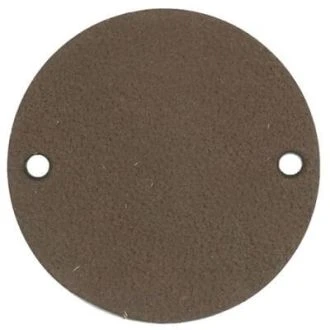 Leren labels blanco 3,5cm 2 stuks van DURABLE 020.1236