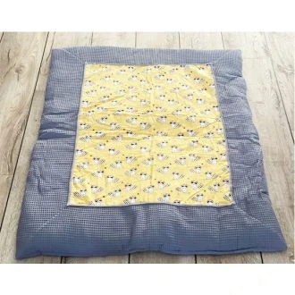 Boxkleed wasbeertjes geel 85x100 van N'STUDIO