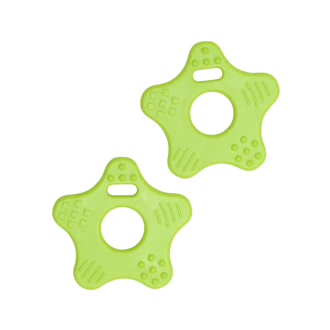 Ster bijtringen groen 60mm van GO HANDMADE 22076