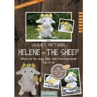 Haakpatroon pakket Helene het schaap knuffel van GO HANDMADE 20006