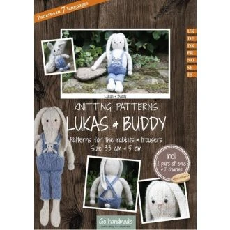 Haakpatroon pakket Lukas & buddy van GO HANDMADE 20017