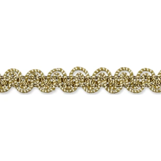 Smal glitter sierband 7mm van UNION KNOPF 1314