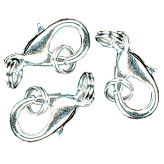 Karabijnsluiting verzilverd 12,14,15mm van GUTERMANN 039.667536