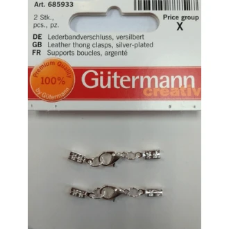 sluitingen zilver 2mm van GUTERMANN 039.685933