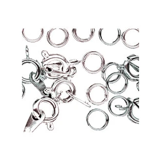 Ringslotjes 6mm zilver van GUTERMANN 039.685976