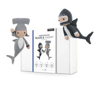 Haakpakket sharks Guus & Harry van Zabbez 014.203