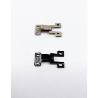 Hoekige haak en oog sluiting 20mm van UNION KNOPF 500252