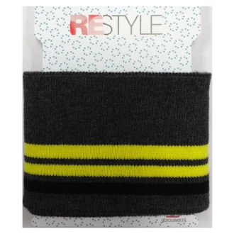Boord manchetten gestreept 110x7cm van RESTYLE 052.9