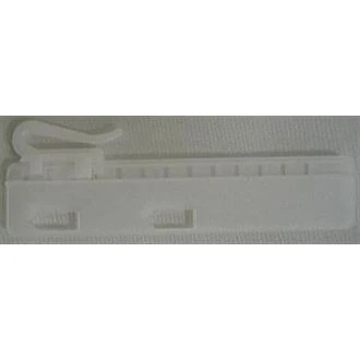 Gordijnhaak 100st. verstelbaar 7.5cm van ANTEX 	026.329355