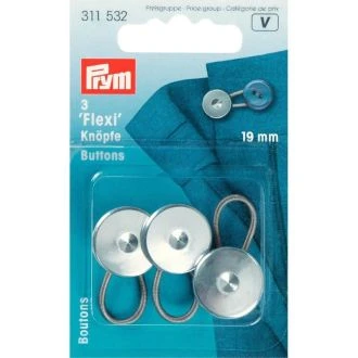 Flexi knopen 19mm van PRYM, 3 stuks 022.311532