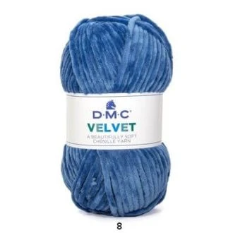 Velvet polyester garen 100gr 66m van DMC 011.8127