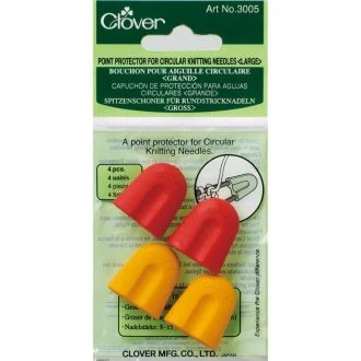 Point protector circular knitting L van CLOVER 086.3005