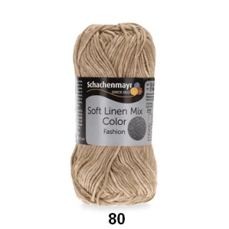 Soft Linen Mix Color viscose - linnen mix garen 50gr 93m van SCHACHENMAYR 035.9807372