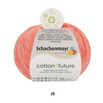 Cotton4future katoen - polyester mixgaren 50gr 100m van SCHACHENMAYR 035.9807377