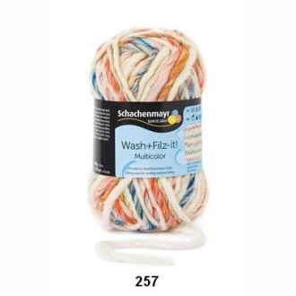 Wash+Filz-It! Multicolor 100% wol 50gr 50m van SCHACHENMAYR 035.9812943
