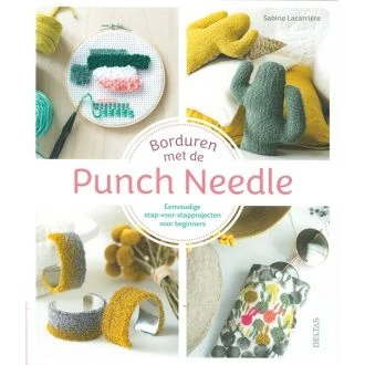 Borduren met de Punchneedle boek van SABINE LACARIÈRE 059.56227