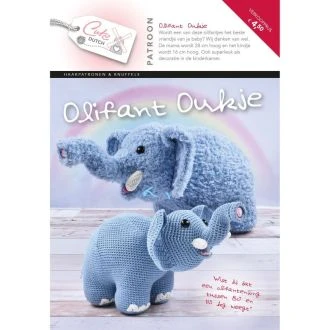 Olifant Oukje haakpatroonboekje van CUTE DUTCH 056.36140