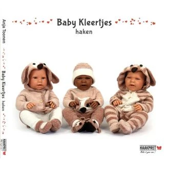 Babykleertjes haken haakboek van ANJA TOONEN 059.02299