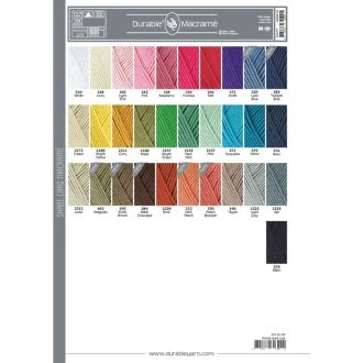 Staalkaart Durable Macramé van DURABLE 097.10.74