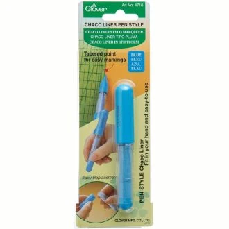 Chaco Liner krijtpen blauw van CLOVER 086.4710