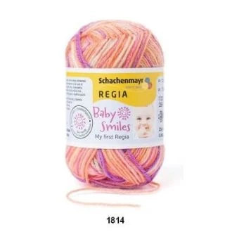 Baby Smiles My First Regia wol - polyamide mixgaren 25gr 105m van SCHACHENMAYR 035.9801296