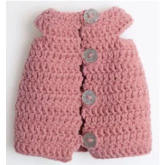 Jennifer's jurkje en schoentjes haakpakket van N'STUDIO