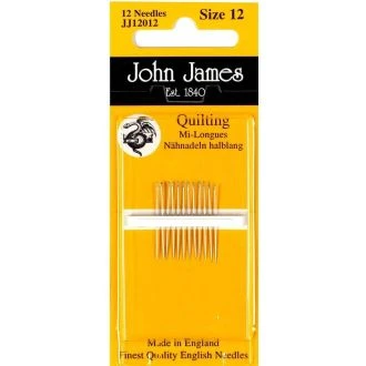 Quiltnaald halflang dikte 12 van JOHN JAMES PN-0176031