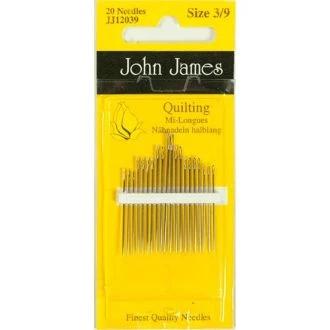 Quiltnaalden halflang dikte 3 - 9 van JOHN JAMES PN-0176032