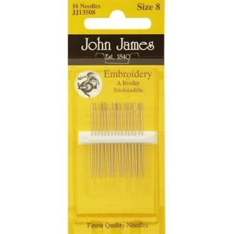 Borduurnaalden crewel dikte 8 van JOHN JAMES PN-0176039