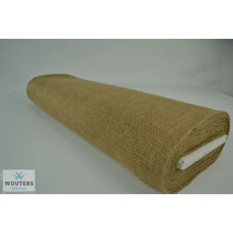Jute stof natural 1 230 g/m2 140cm breed van WOUTERS