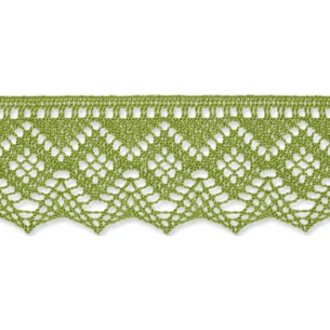 Gehaakt sierband 40mm van UNION KNOPF 7156