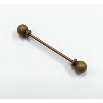 Sluiting met bolletjes 40mm van UNION KNOPF 58624