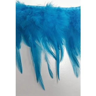 Veertjesband blauw 120mm van UNION KNOPF 5012