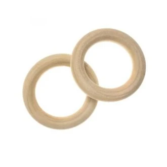 Houten ring 55 mm van DB L024