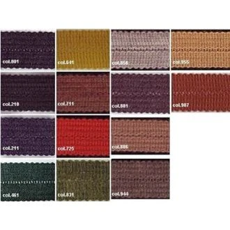 Vouwtress Gordijnband