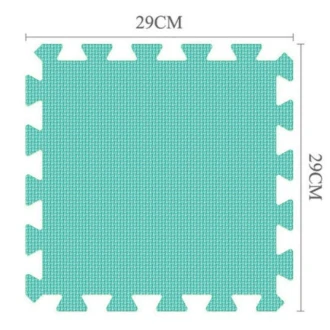 Knit blocking matten mint 9 stuks