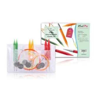 Rondbreinaalden set Trendz 9, 10, 12mm van KNIT PRO 103.50617