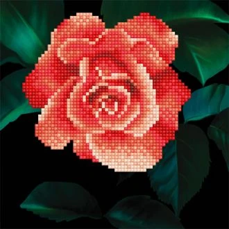 Diamond art Rose van STITCHCOMPANY la-da01-50445