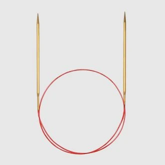 2.0mm Lace rondbreinaald messing gold ADDI