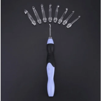 LED haaknaaldenset 2,5 - 6,5mm USB oplaadbaar