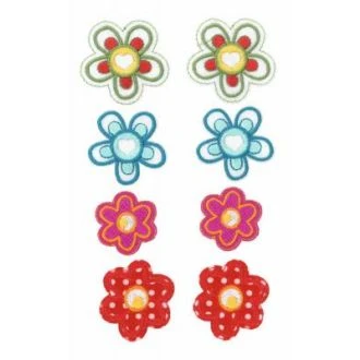 Geborduurde bloemen applicatie van KLEIBER LM-2795