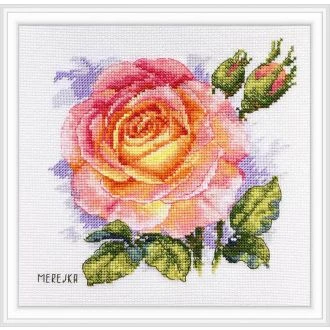 Borduurpakket Rose van STITCHCOMPANY mer-k138