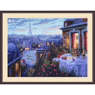 Borduurpakket Paris Evening van STITCHCOMPANY mer-k188