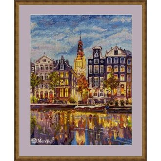 Amsterdam kruissteek borduurpakket van STITCHCOMAPNY mer-k232