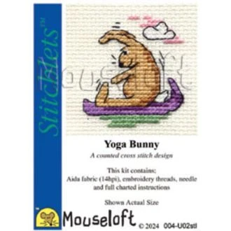 Yoga Bunny borduurpakket STITCHCOMPANY ML-004-U02