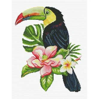 Toucan look out voorbedrukt borduurpakket STITCHCOMPANY nw-nc440-100