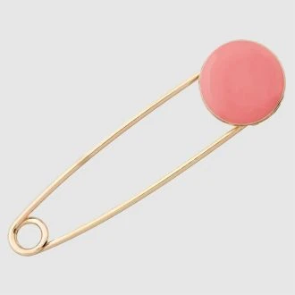 Kiltspeld met ronde cabochon oud roze 70mm van UNION KNOPF 501036.5684