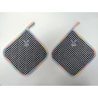 Pannenlappen met molentje 20x20cm