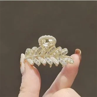 Takje met parels en strass haarklem